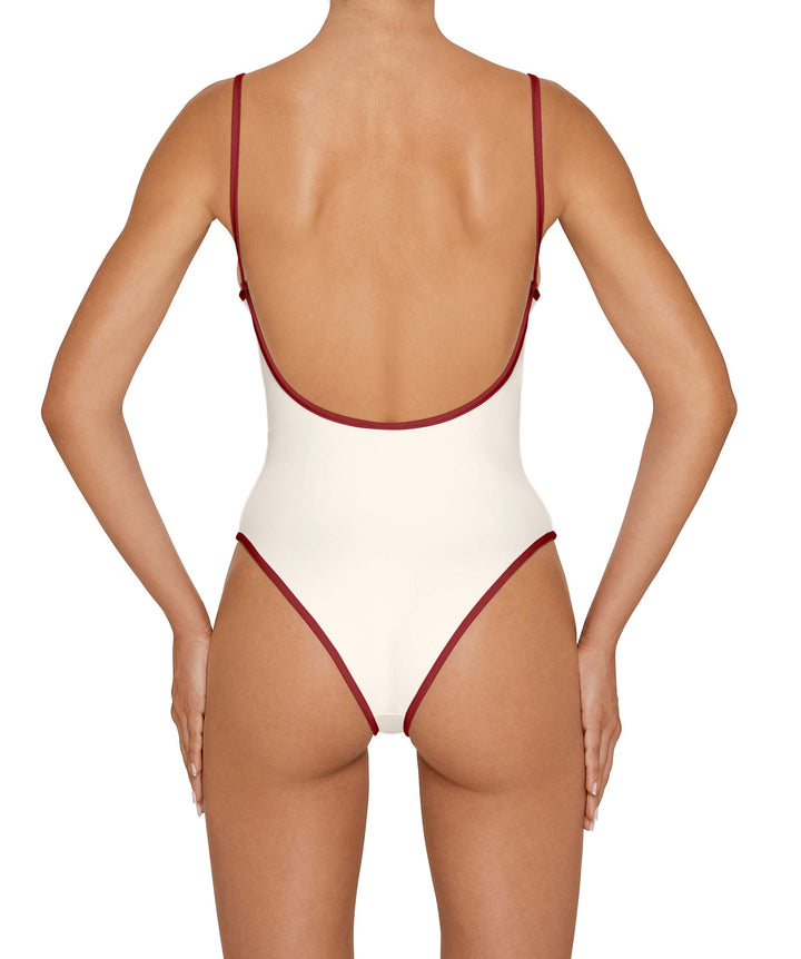 BSWS-S75 Low Back Tankini With Binding
