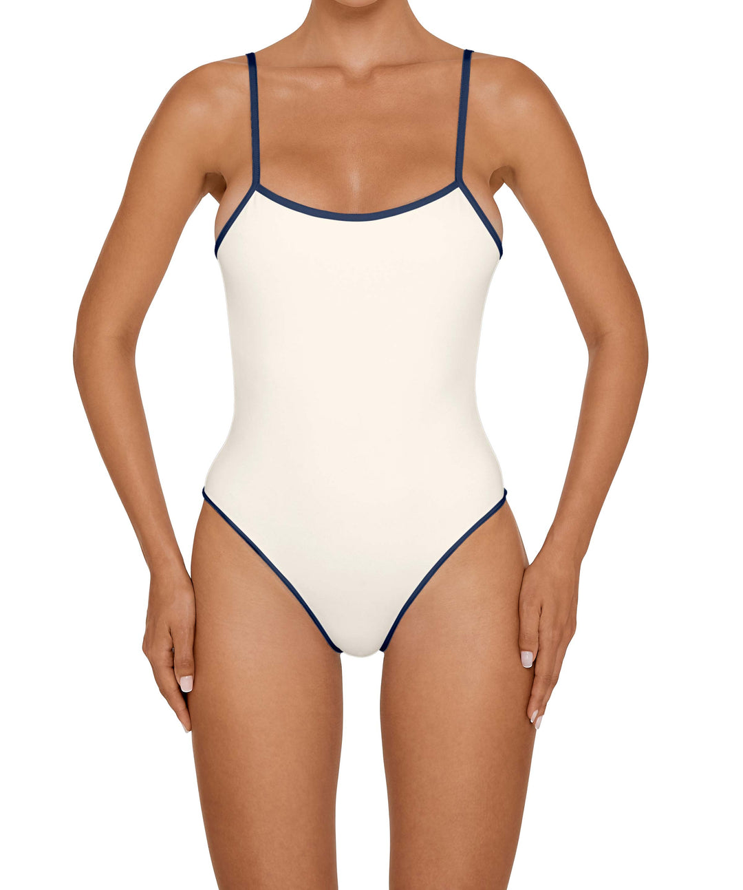 BSWS-S75 Low Back Tankini With Binding