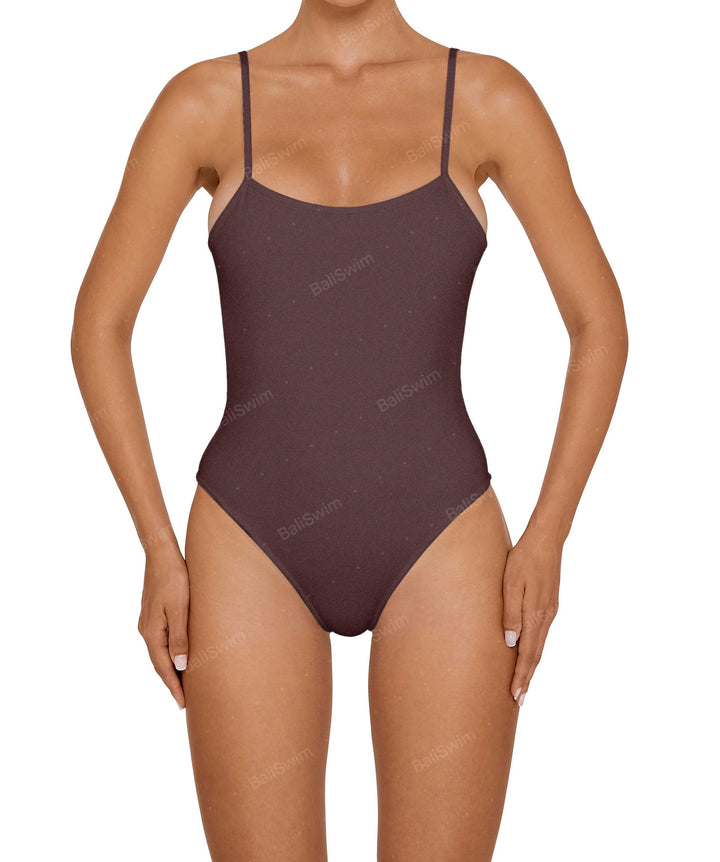 BSWS-S75 Low Back Tankini With Binding