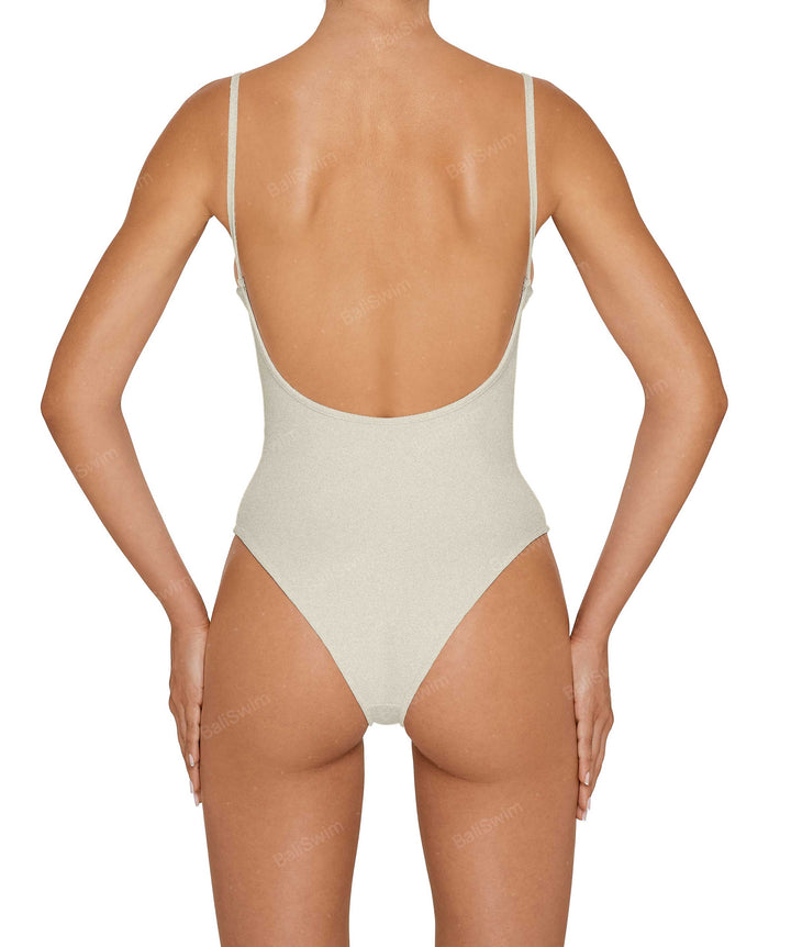 BSWS-S75 Low Back Tankini With Binding