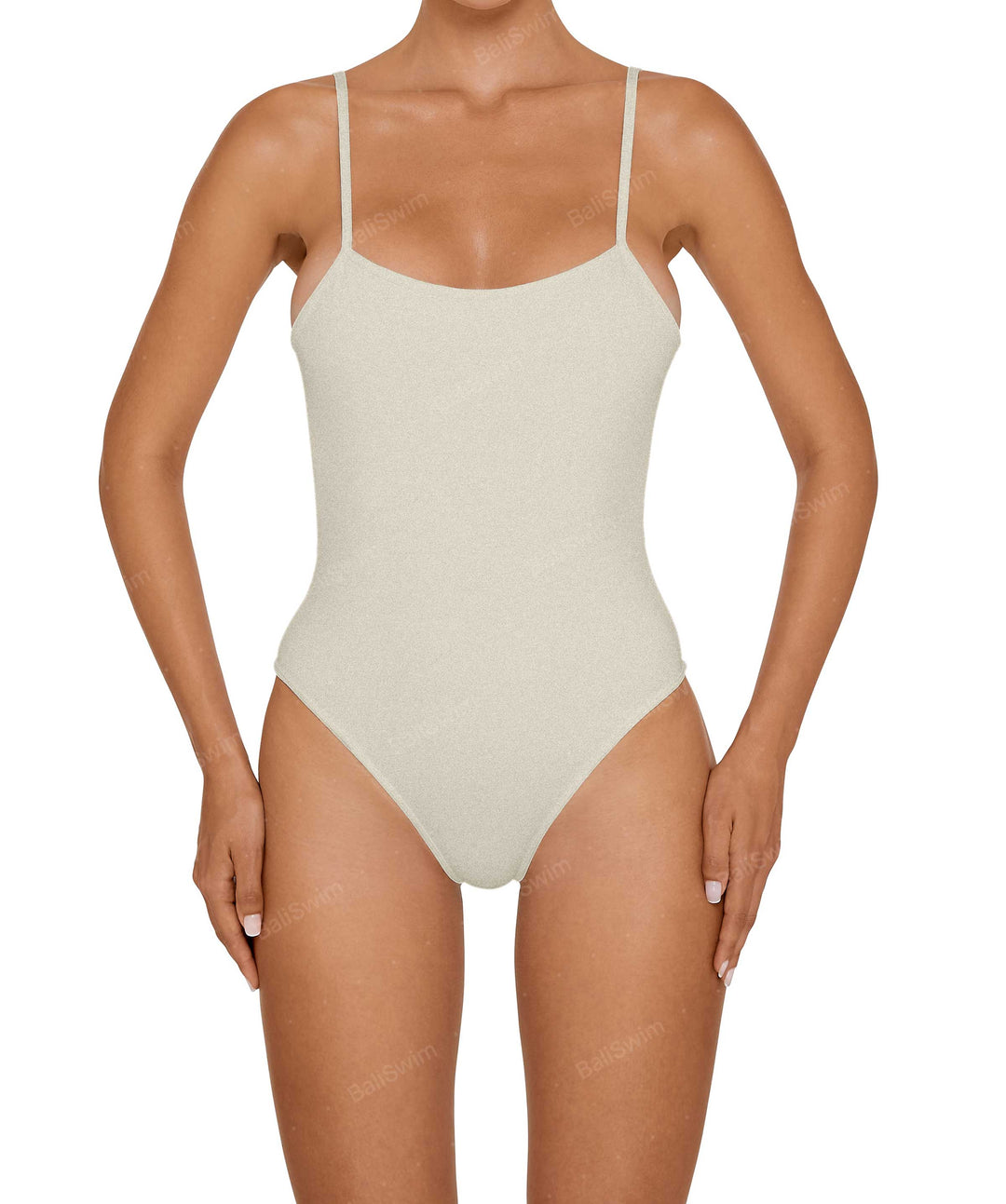 BSWS-S75 Low Back Tankini With Binding