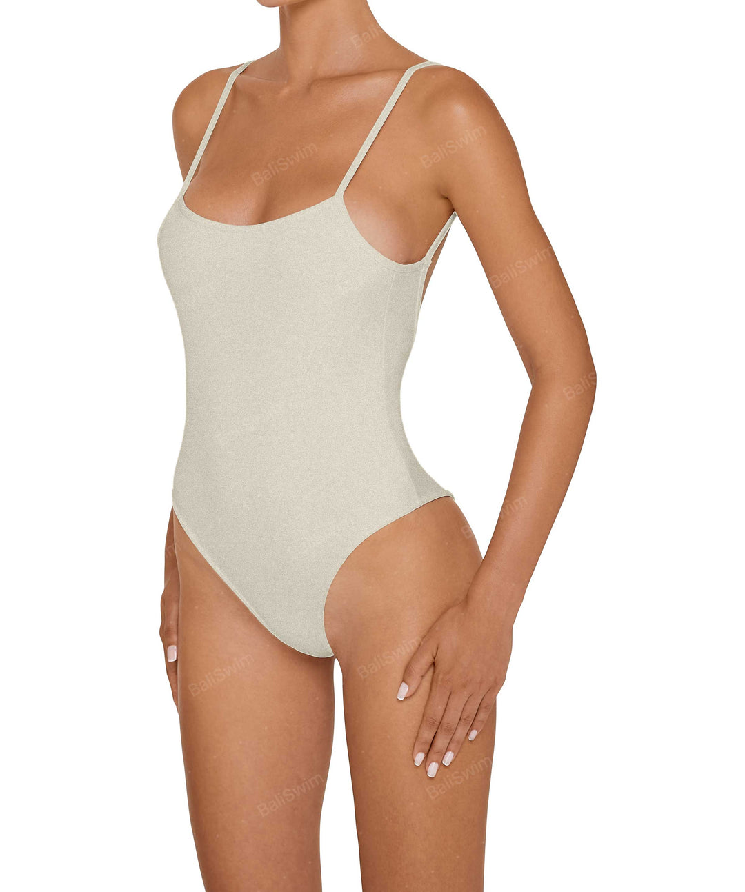 BSWS-S75 Low Back Tankini With Binding