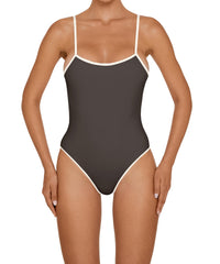 BSWS-S75 Low Back Tankini With Binding