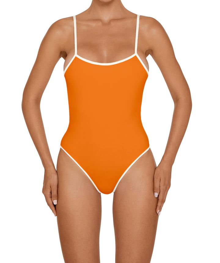 BSWS-S75 Low Back Tankini With Binding