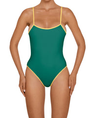 BSWS-S75 Low Back Tankini With Binding