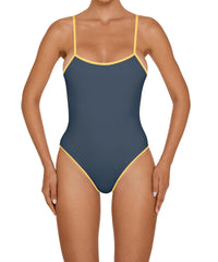 BSWS-S75 Low Back Tankini With Binding