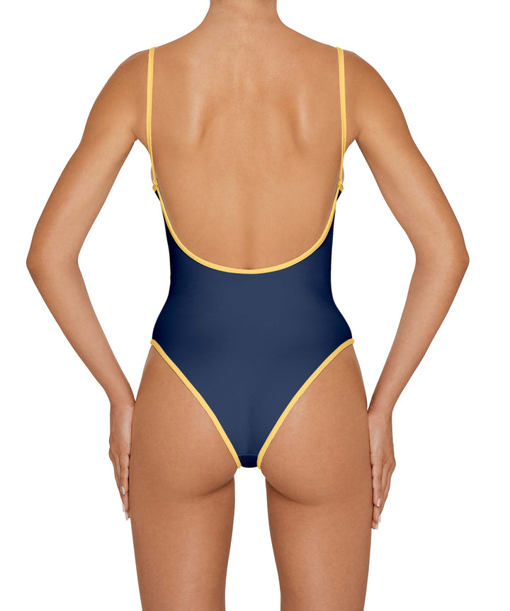 BSWS-S75 Low Back Tankini With Binding