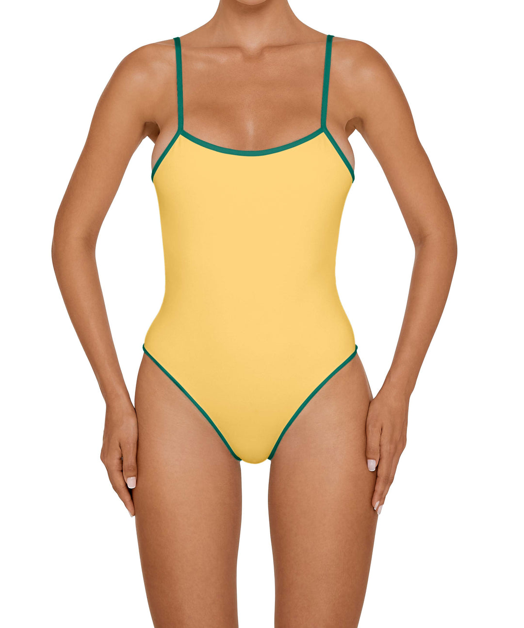 BSWS-S75 Low Back Tankini With Binding