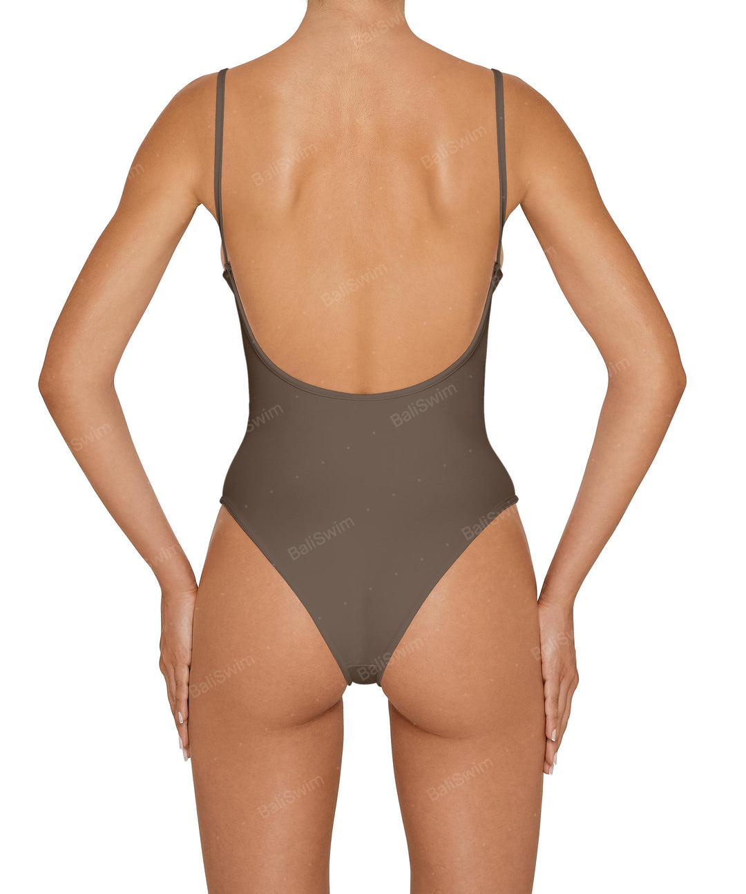 BSWS-S75 Low Back Tankini With Binding