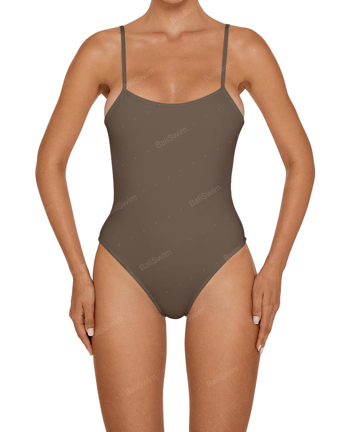 BSWS-S75 Low Back Tankini With Binding