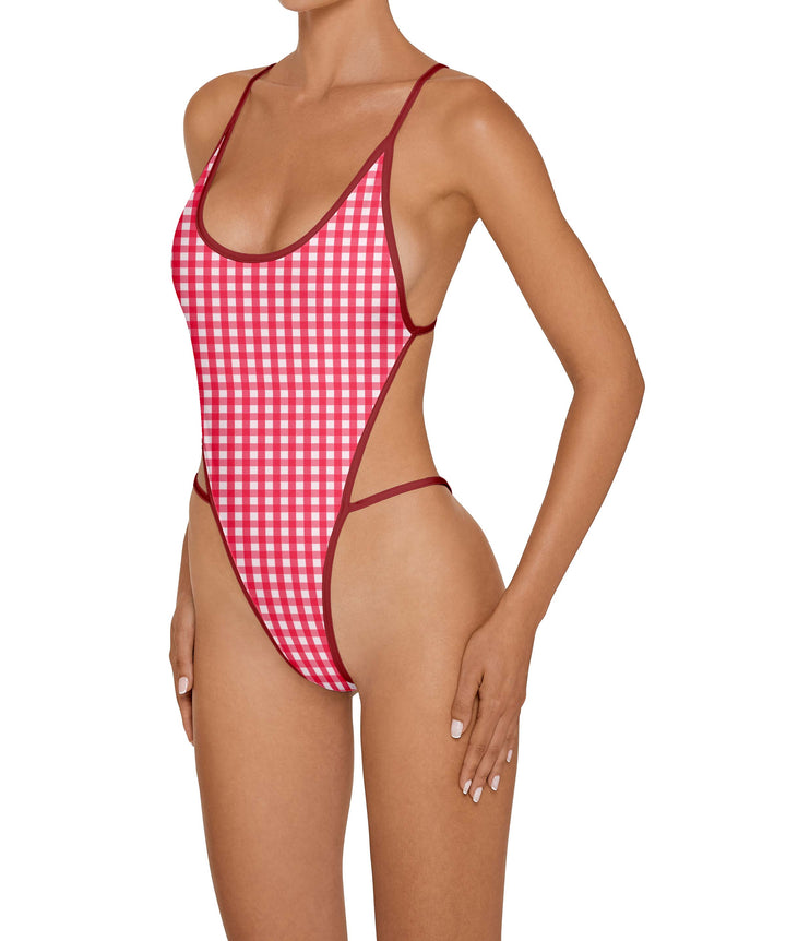 BSWS-S77 Curve Neckline Racer Back With Binding