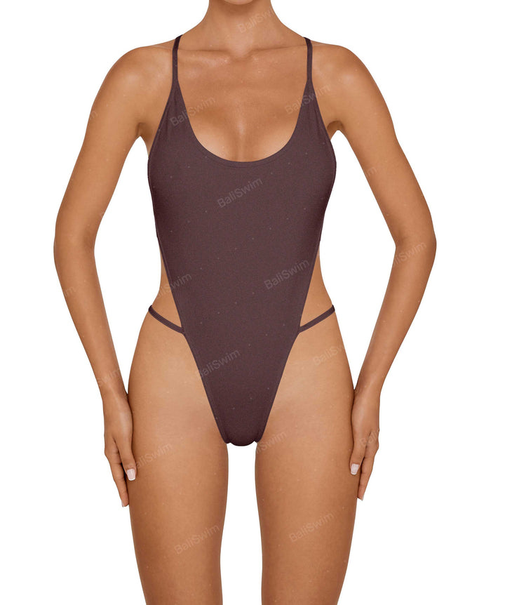 BSWS-S77 Curve Neckline Racer Back With Binding