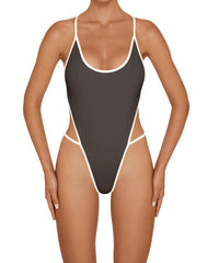 BSWS-S77 Curve Neckline Racer Back With Binding