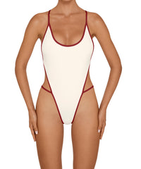 BSWS-S77 Curve Neckline Racer Back With Binding