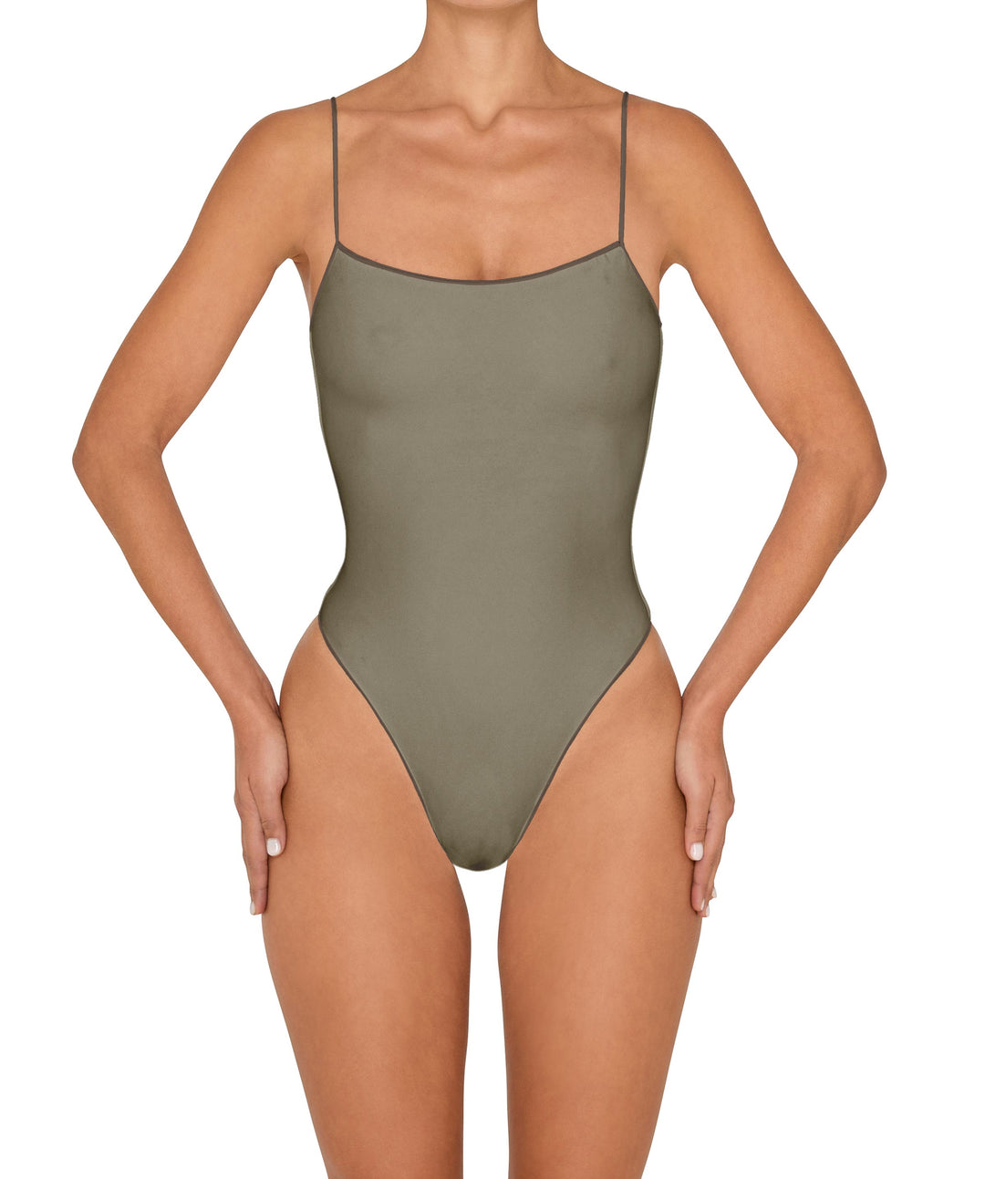 BSWS-S78 Corded Square Neck One Piece