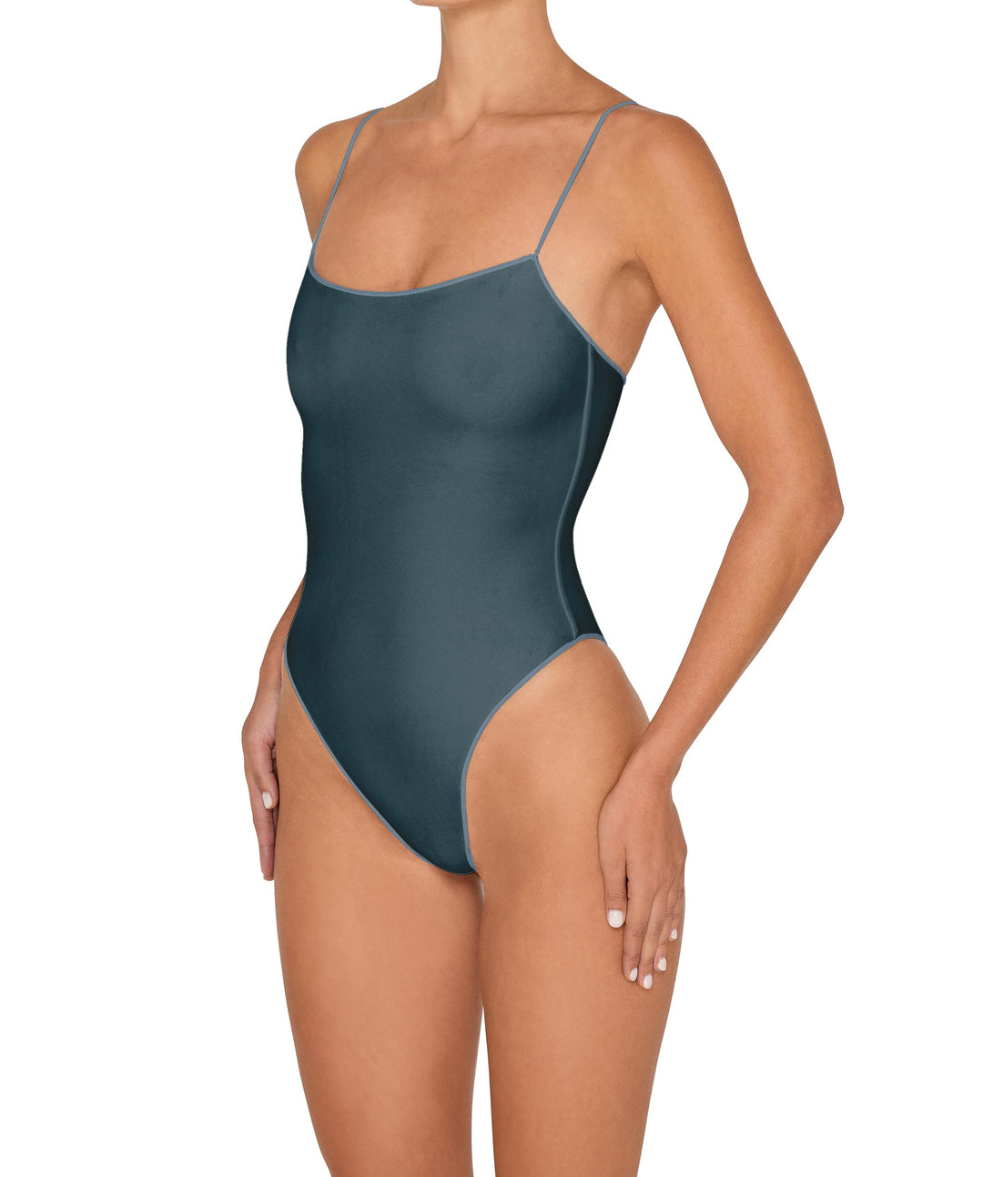 BSWS-S78 Corded Square Neck One Piece