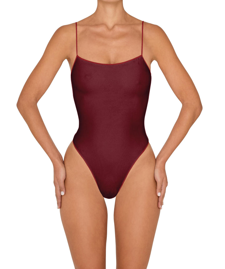 BSWS-S78 Corded Square Neck One Piece