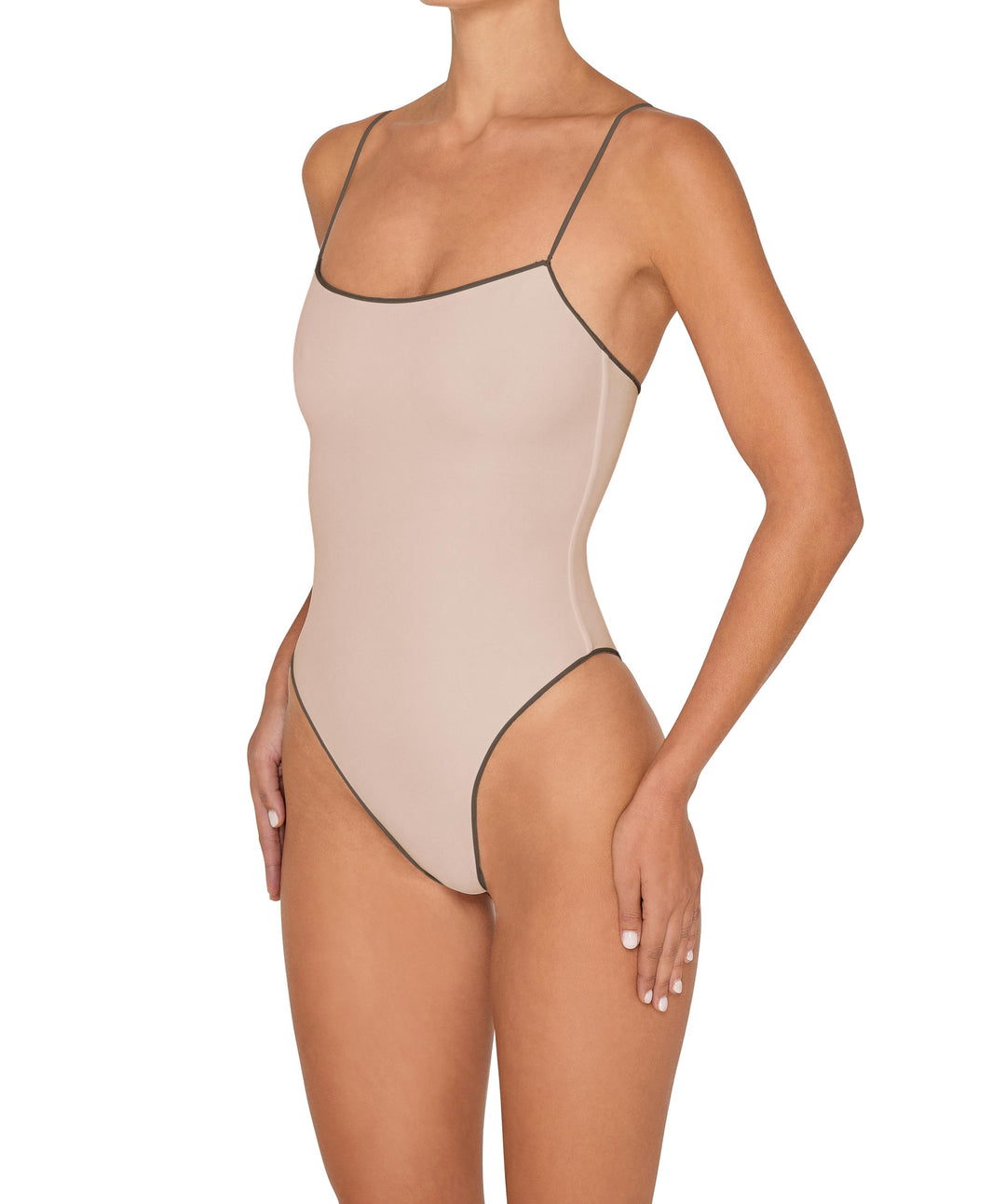BSWS-S78 Corded Square Neck One Piece