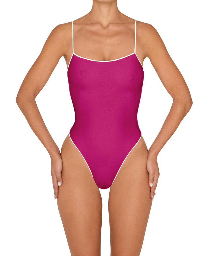 BSWS-S78 Corded Square Neck One Piece