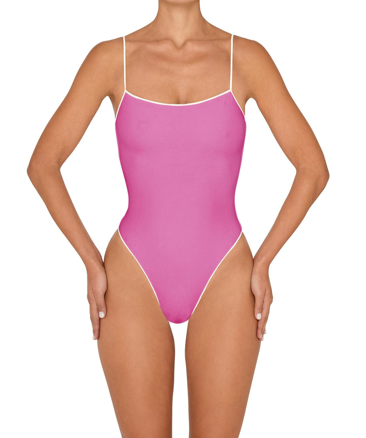 BSWS-S78 Corded Square Neck One Piece