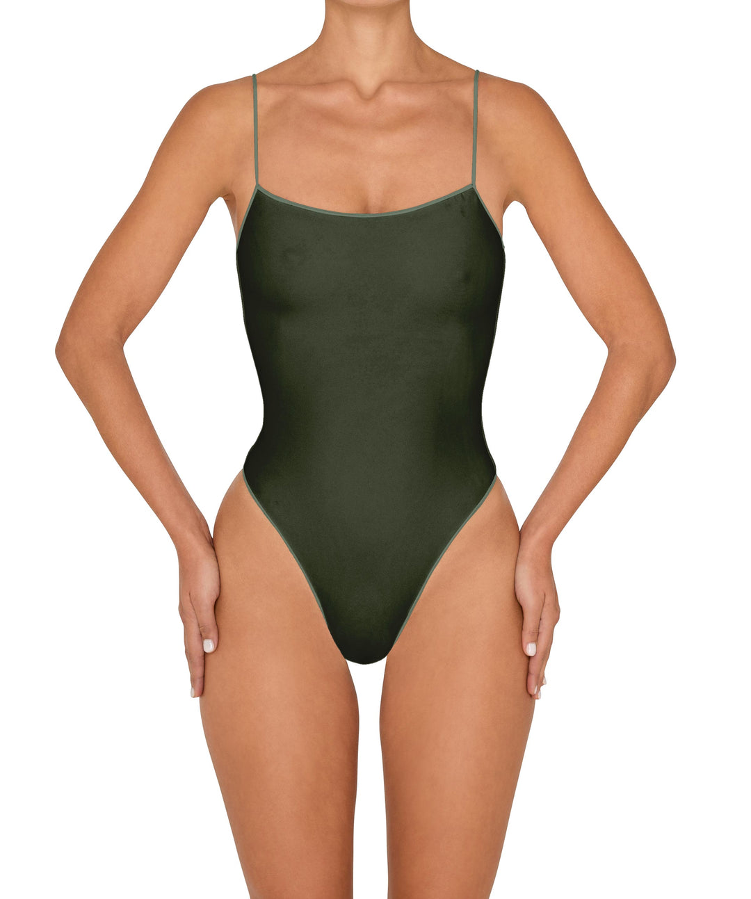 BSWS-S78 Corded Square Neck One Piece