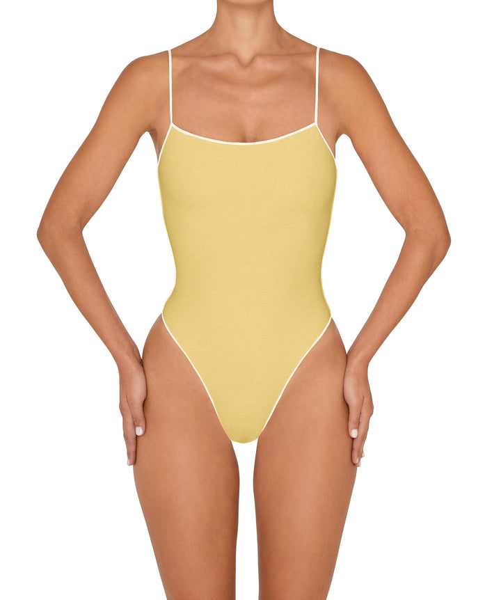 BSWS-S78 Corded Square Neck One Piece
