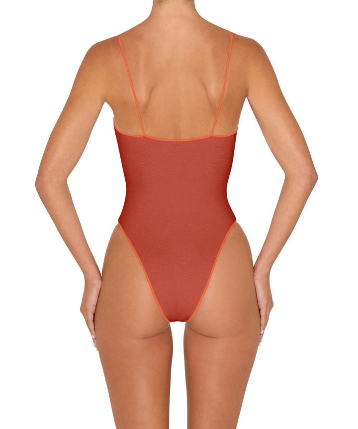BSWS-S78 Corded Square Neck One Piece