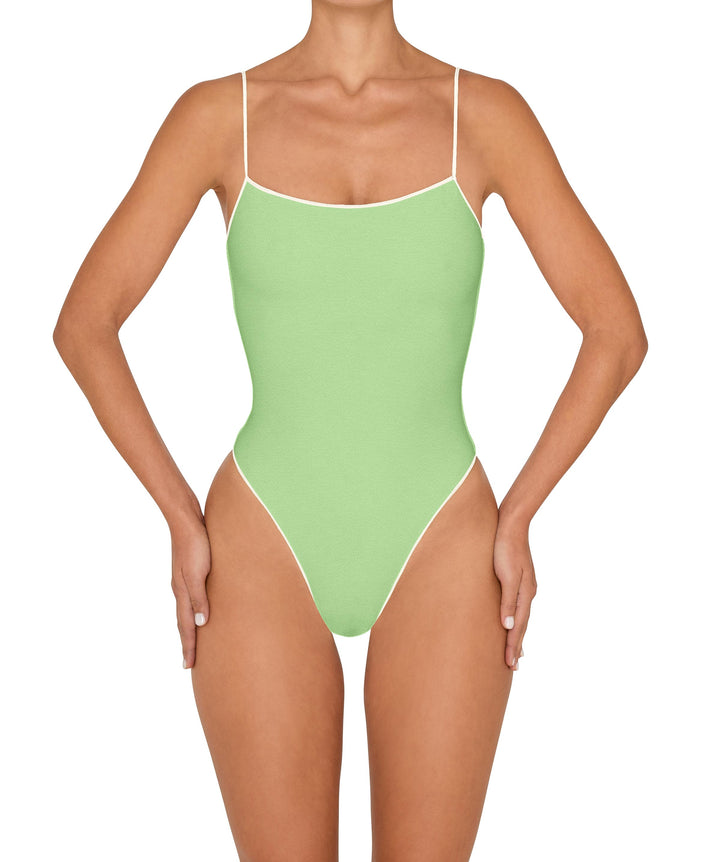 BSWS-S78 Corded Square Neck One Piece