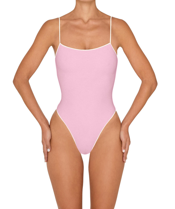 BSWS-S78 Corded Square Neck One Piece