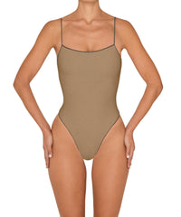 BSWS-S78 Corded Square Neck One Piece