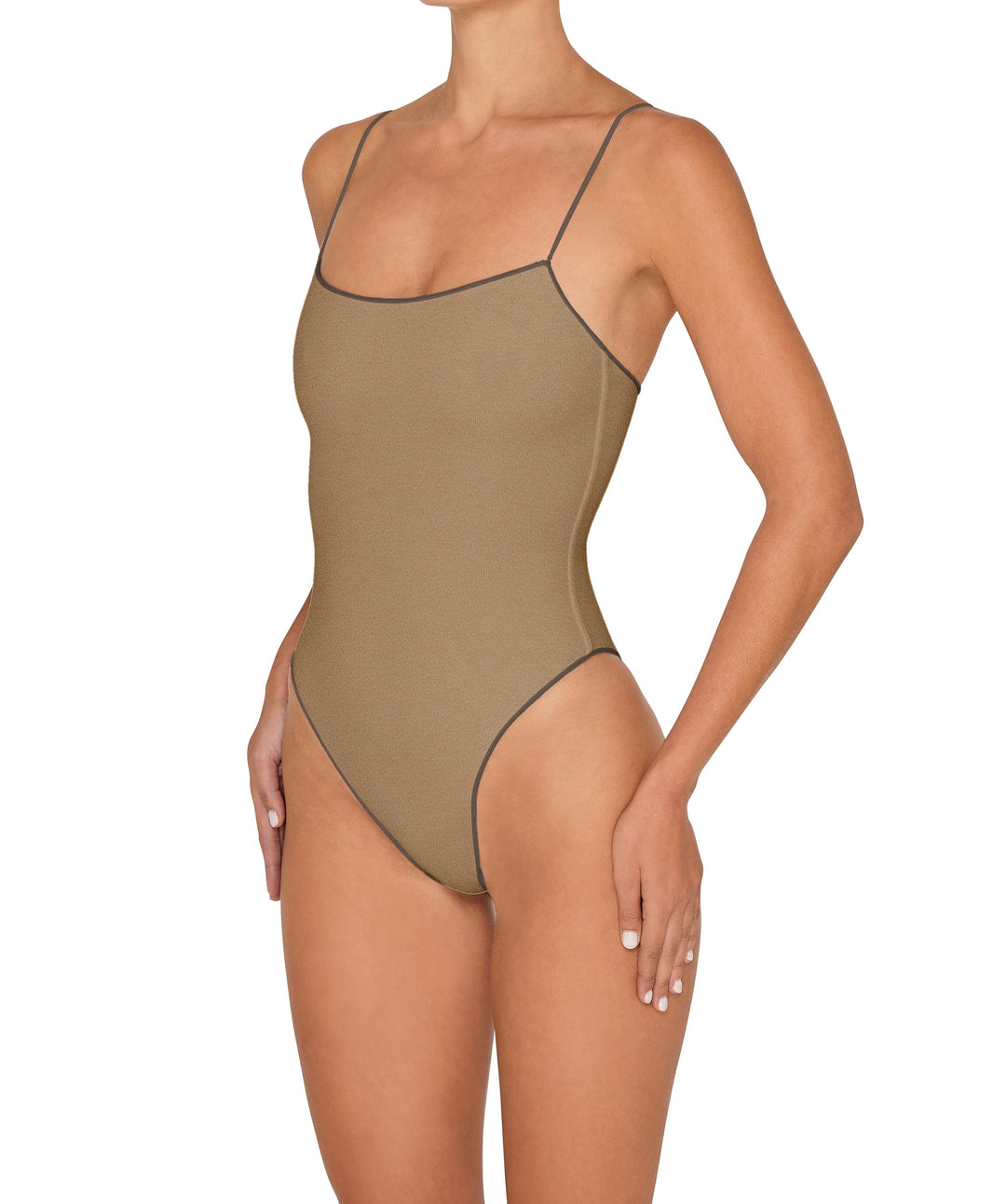 BSWS-S78 Corded Square Neck One Piece