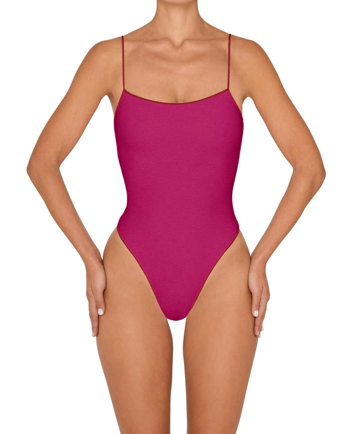 BSWS-S78 Corded Square Neck One Piece