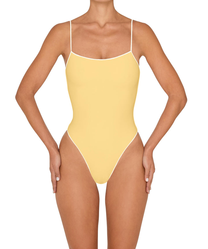 BSWS-S78 Corded Square Neck One Piece
