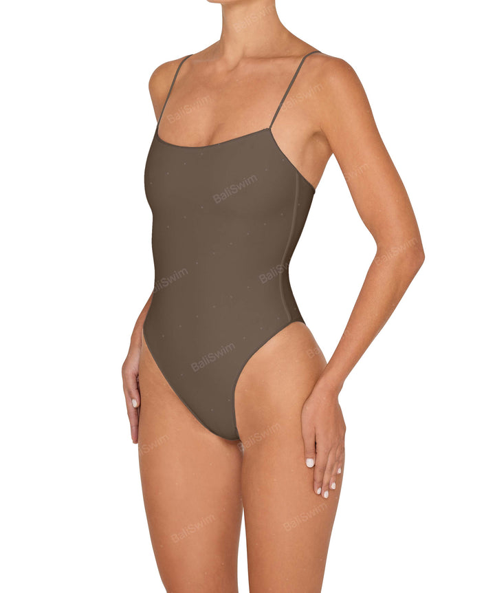 BSWS-S78 Corded Square Neck One Piece
