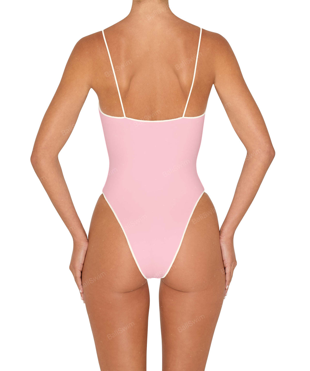 BSWS-S78 Corded Square Neck One Piece