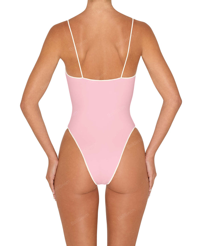 BSWS-S78 Corded Square Neck One Piece