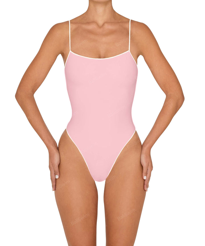 BSWS-S78 Corded Square Neck One Piece