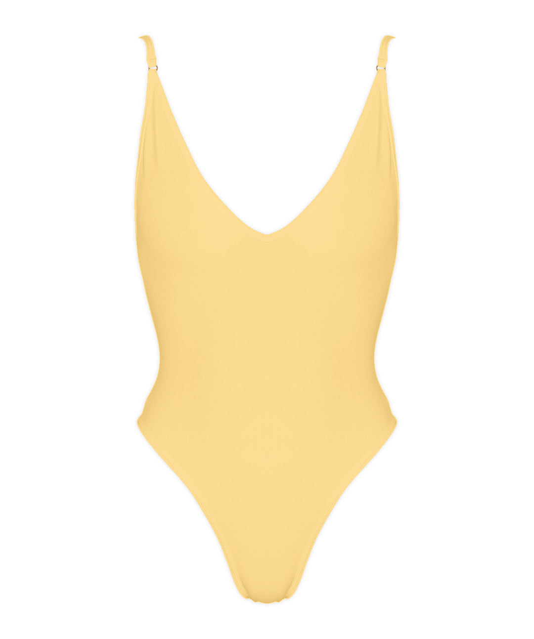 BSWS-S84 Binded Plunge Neck One Piece