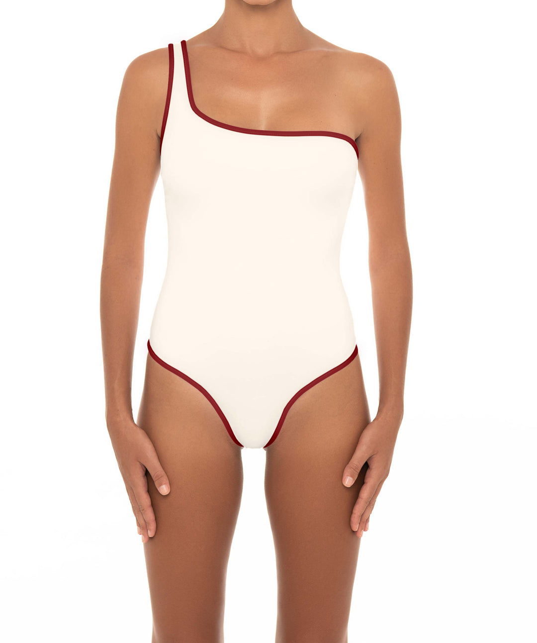 BSWS-S86 Asymmetical Binded One Piece