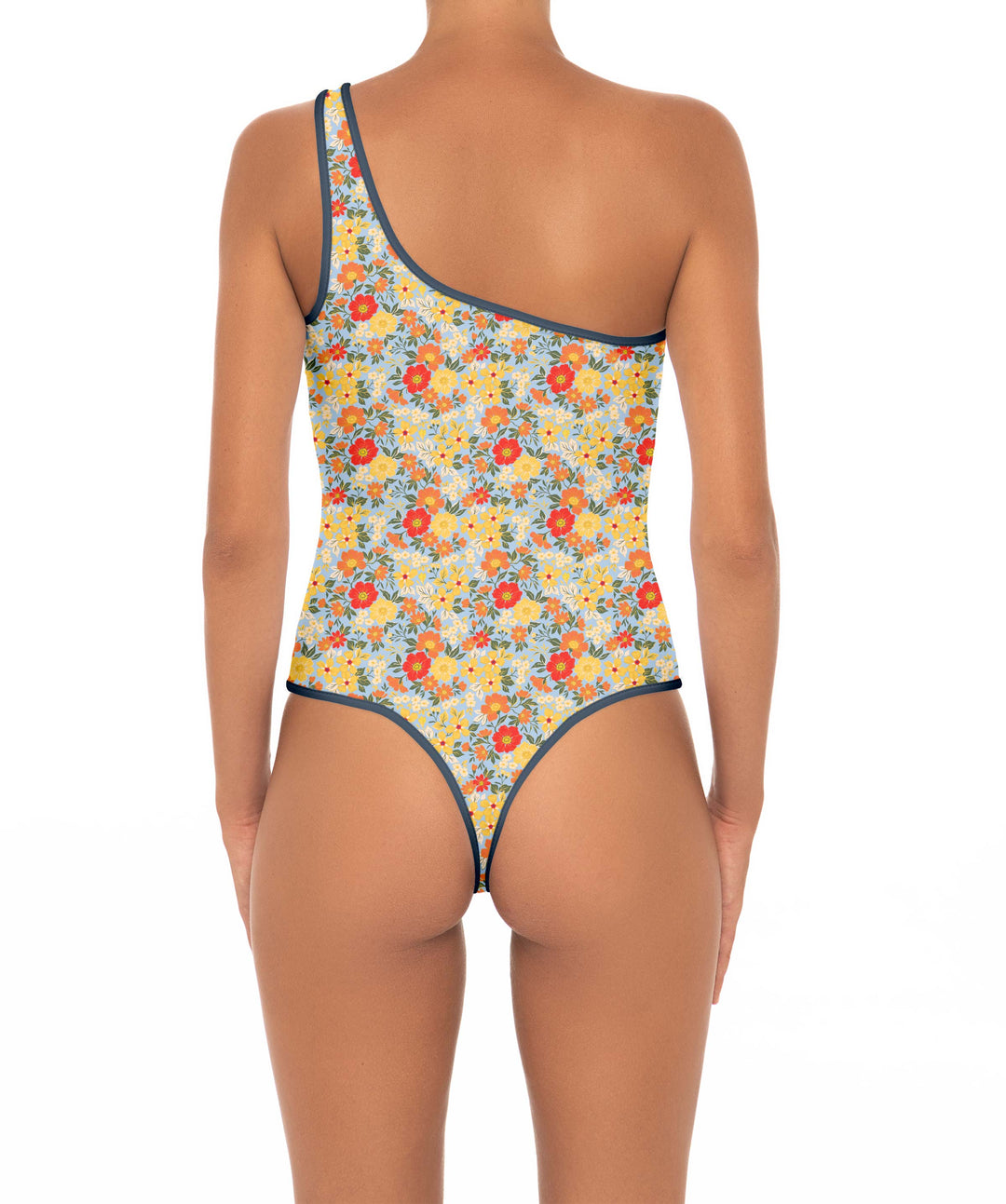 BSWS-S86 Asymmetical Binded One Piece