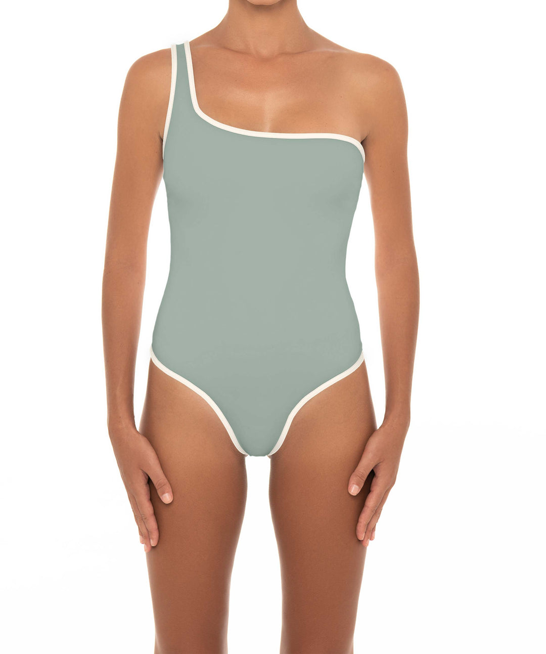BSWS-S86 Asymmetical Binded One Piece