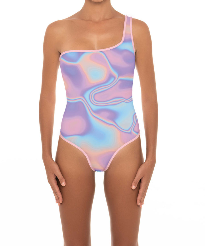BSWS-S86 Asymmetical Binded One Piece