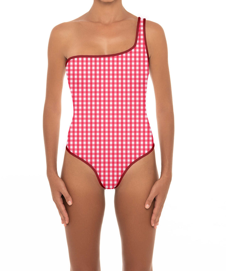 BSWS-S86 Asymmetical Binded One Piece