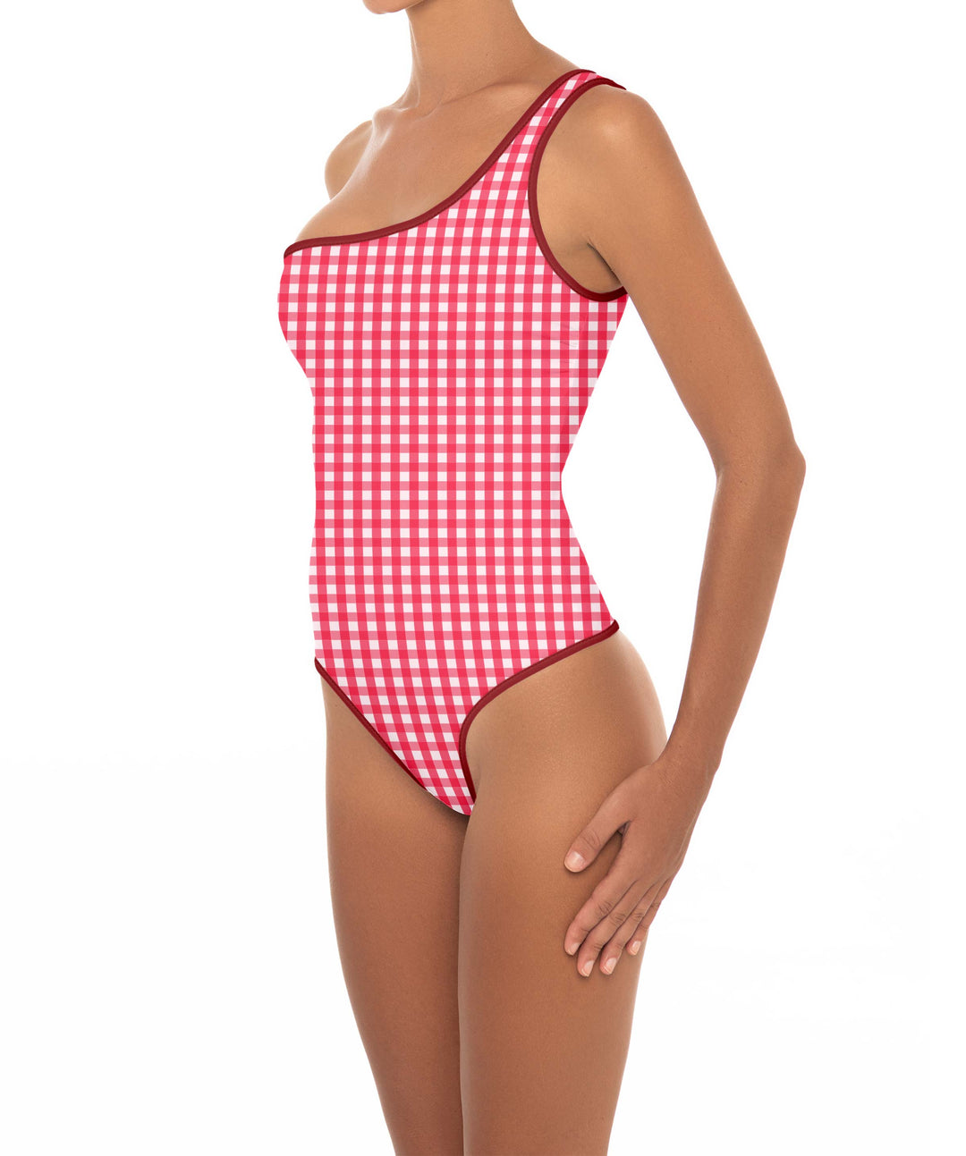 BSWS-S86 Asymmetical Binded One Piece