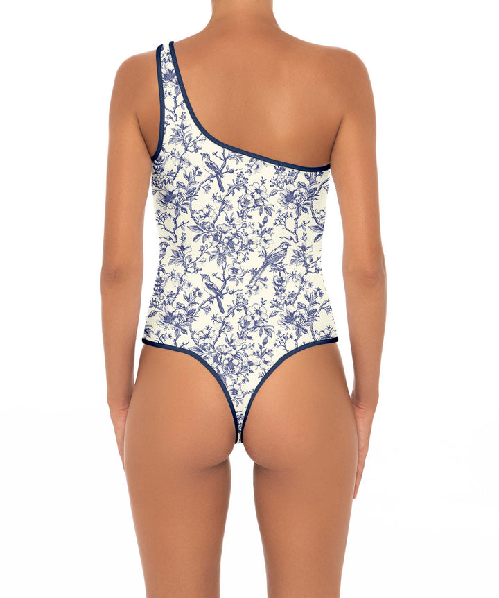 BSWS-S86 Asymmetical Binded One Piece