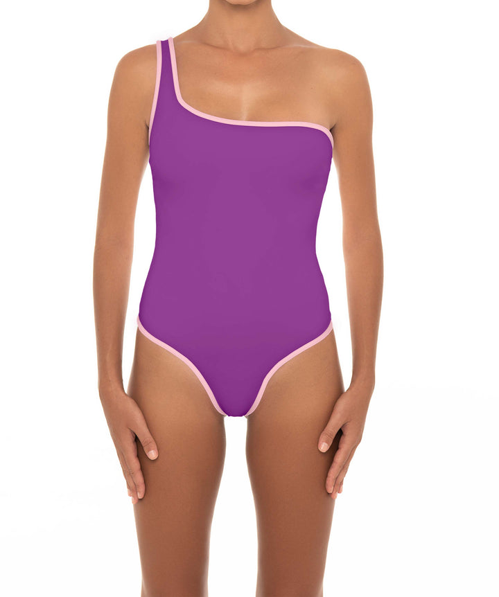 BSWS-S86 Asymmetical Binded One Piece