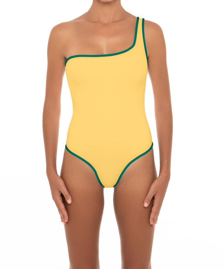 BSWS-S86 Asymmetical Binded One Piece