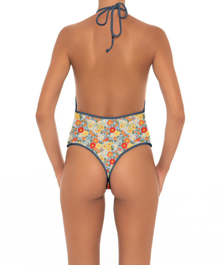 BSWS-S88 Deep Plunge Binded One Piece