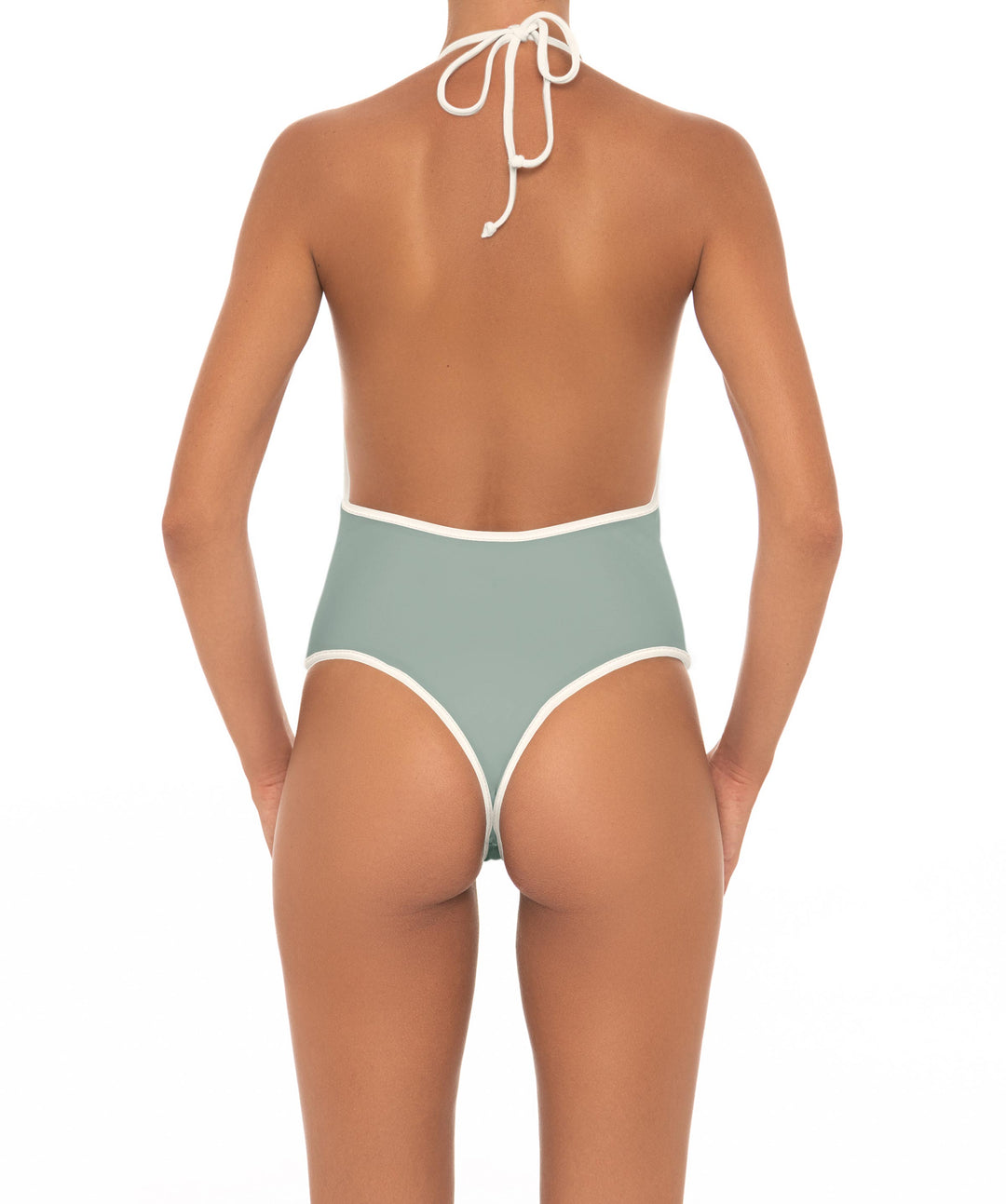 BSWS-S88 Deep Plunge Binded One Piece