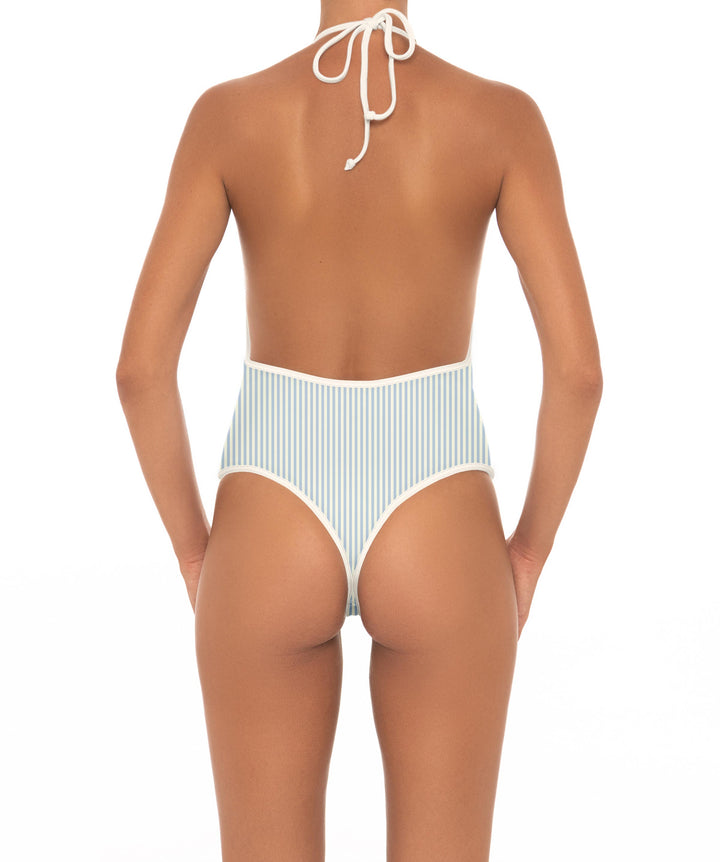 BSWS-S88 Deep Plunge Binded One Piece